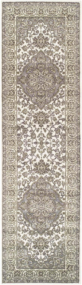 Glendale Traditional Floral Medallion Indoor Area Rug or Runner Rug