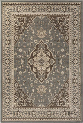 Glendale Traditional Floral Medallion Indoor Area Rug or Runner Rug