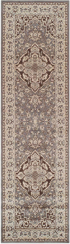 Glendale Traditional Floral Medallion Indoor Area Rug or Runner Rug