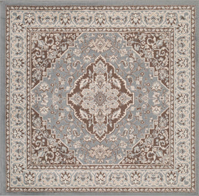 Glendale Traditional Floral Medallion Indoor Area Rug or Runner Rug