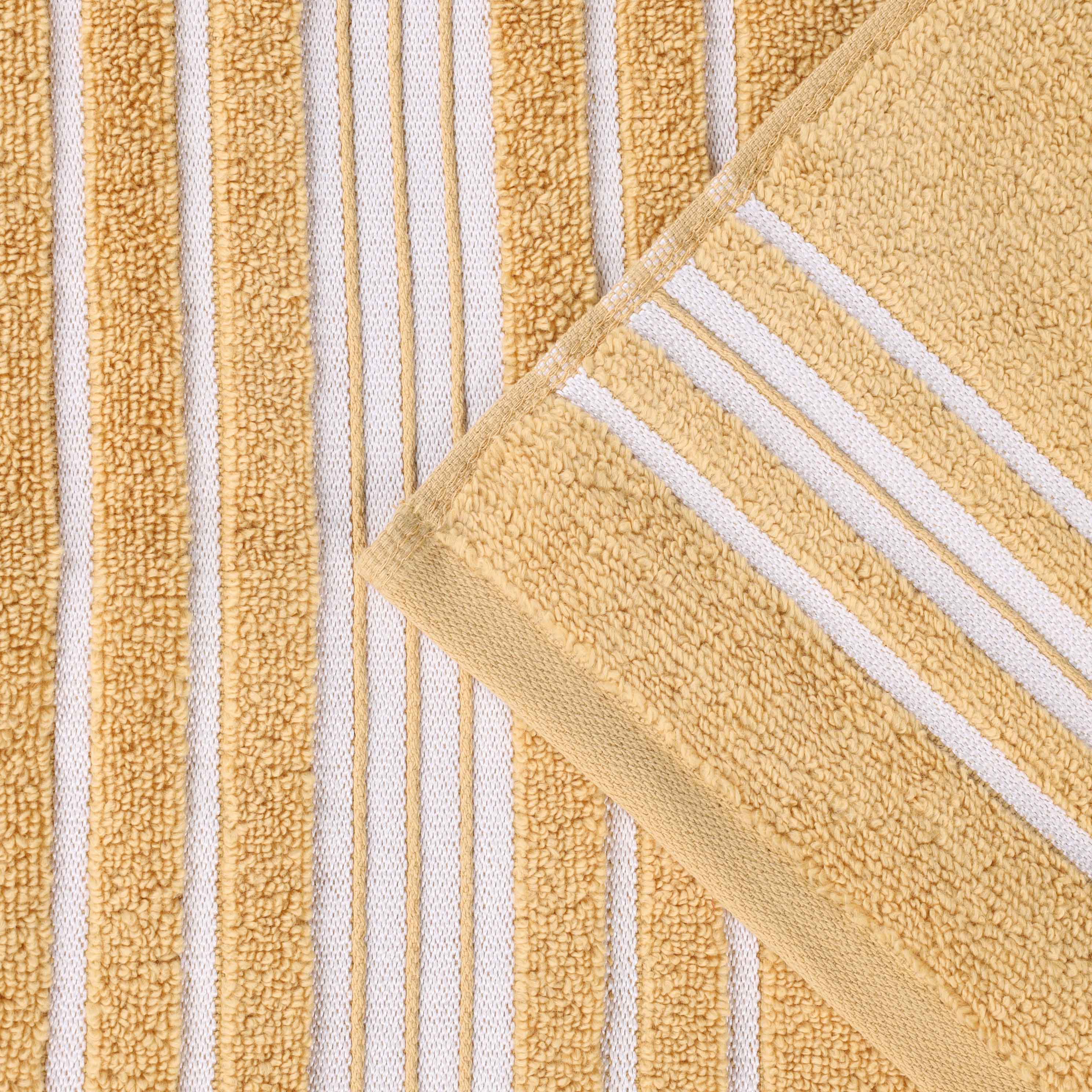 Sadie Zero Twist Cotton Solid Absorbent 3 Piece Towel Set