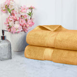 Egyptian Cotton Bath Towels - Plush Bath Sheet Set of 2
