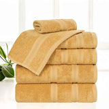 Smart Dry Zero-Twist Cotton Towel Set 6 Piece