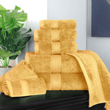 Egyptian Cotton 8-piece towel set – Plush & Heavyweight