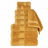 Niles Egyptian Giza Cotton Plush Towel Set 9-Piece