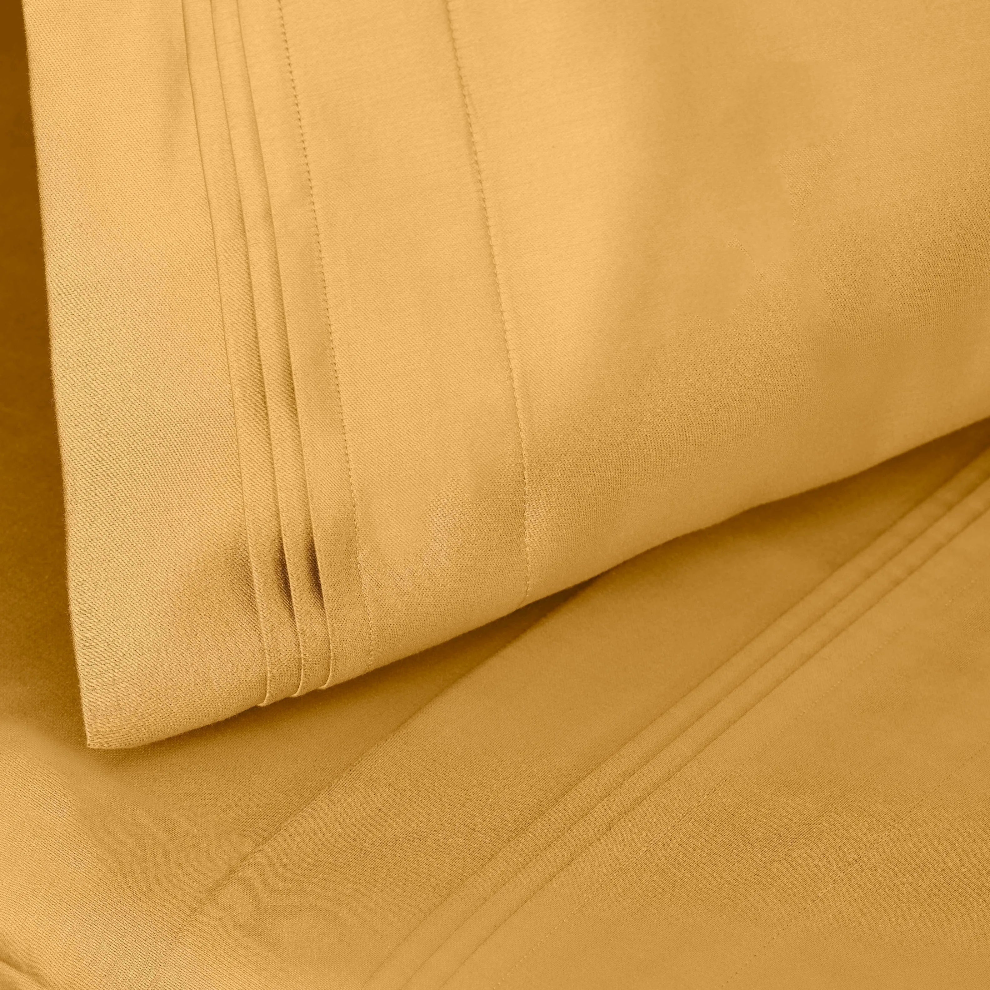 1000 Thread Count Egyptian Cotton Solid Pillowcase Set