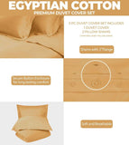 300 Thread Count Egyptian Cotton Solid Duvet Cover