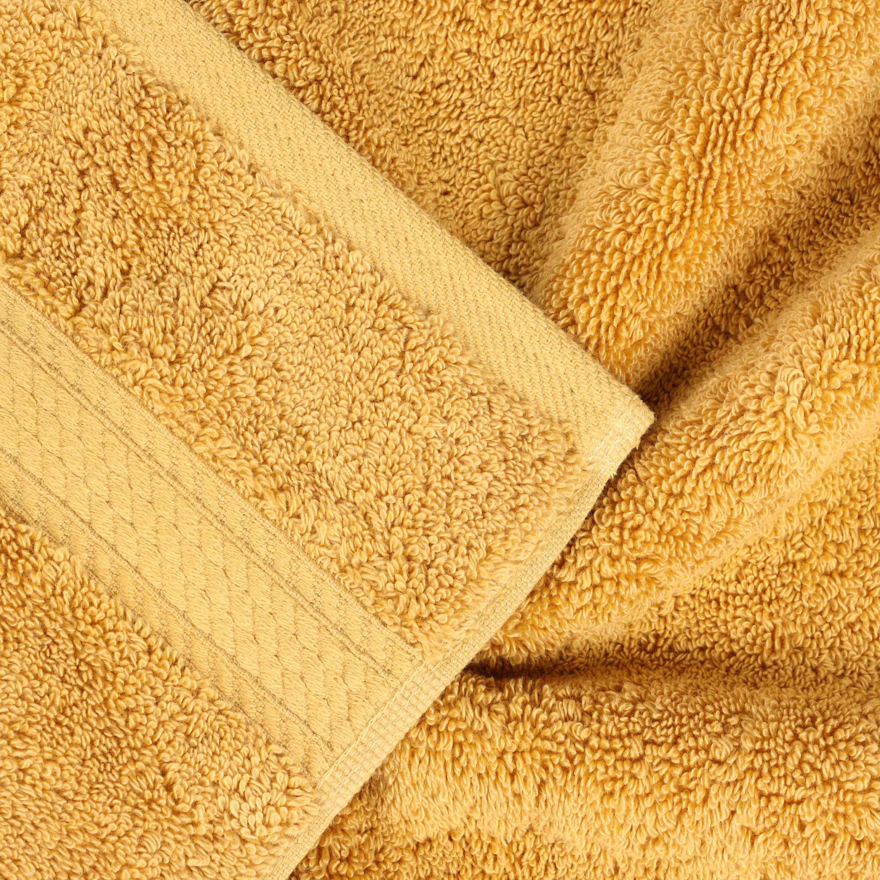 Madison Egyptian Cotton Pile Plush Heavyweight 10 Piece Towel Set