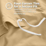 1200 Thread Count Egyptian Cotton Solid Duvet Cover Set