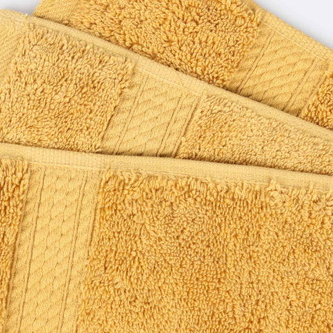 Egyptian Cotton Hand Towels 4-Piece Plush Set by Madison