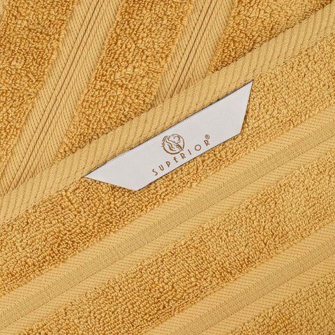 Zero Twist Cotton Medium Weight Bath Towel Set of 4