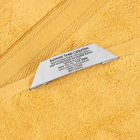 Zero Twist Cotton Medium Weight Soft Bath Towel Set of 2