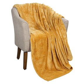 Alaska Diamond Fleece Plush Ultra-Soft Fluffy Blanket