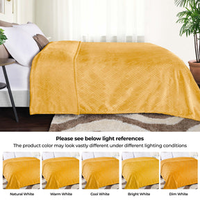 Alaska Diamond Fleece Plush Ultra-Soft Fluffy Blanket