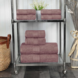 Cotton Plush Terry Towel Set 8-Piece - Atlas