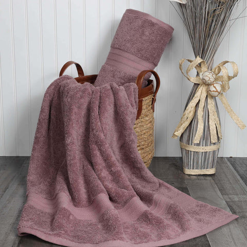 Atlas Cotton Heavyweight Absorbent Plush 2 Piece Bath Sheet Set