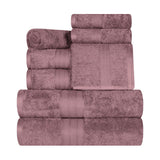Cotton Plush Terry Towel Set 8-Piece - Atlas