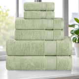 Zero Twist Cotton Towel Set 6-Piece - Belmont