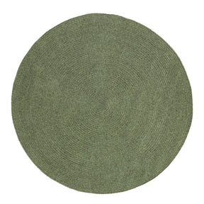 Bohemian Braided Indoor Outdoor Rugs Solid Round Area Rug