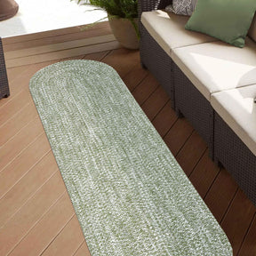 Reversible Braided Eco-Friendly Area Rug Indoor Outdoor Rugs