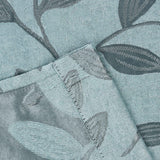 Leaves Room Darkening Washable Blackout Curtain Panels, Set of 2