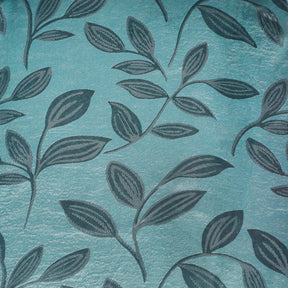 Leaves Machine Washable Room Darkening Blackout Curtains 4 Pieces