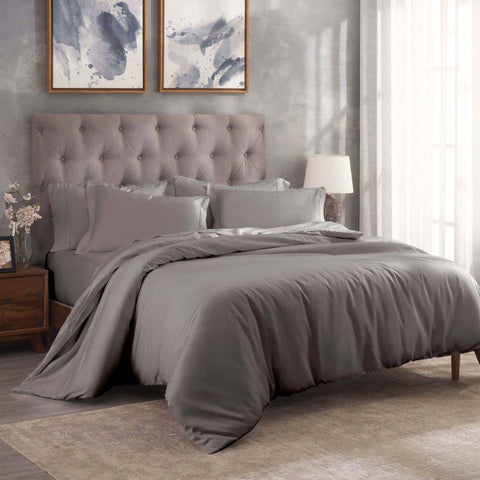 300 Thread Count Egyptian Cotton Solid Duvet Cover