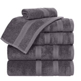 Smart Dry Zero-Twist Cotton Towel Set 6 Piece