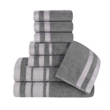 Hays Cotton Medium Weight 8 Piece Assorted Bathroom Towel Set