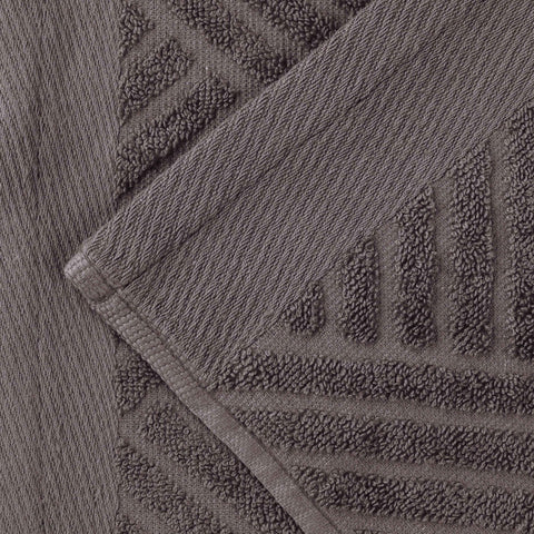Egyptian Cotton Basketweave Towel Set 6 Piece