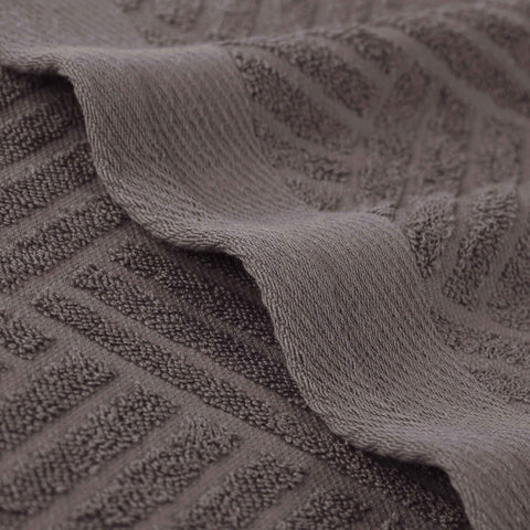 Egyptian Cotton Basketweave Towel Set 6 Piece