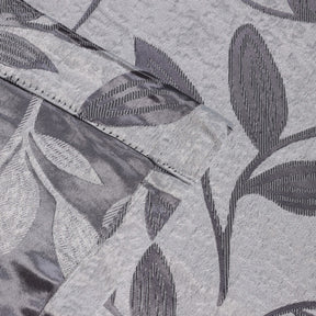 Leaves Machine Washable Room Darkening Blackout Curtains 4 Pieces