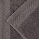 Basketweave Egyptian Cotton Solid 3 Piece Assorted Towel Set