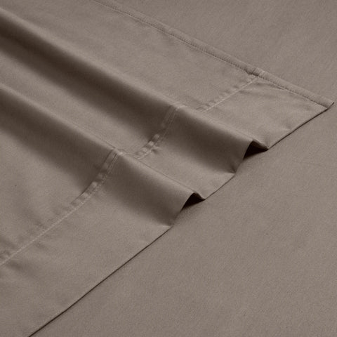 1200 Thread Count Cotton Rich Bed Sheet Set Solid Deep Pocket
