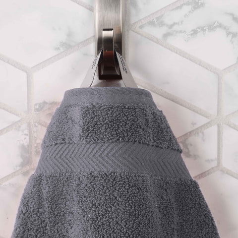 3 Piece Zero Twist Cotton Towels Soft Absorbent