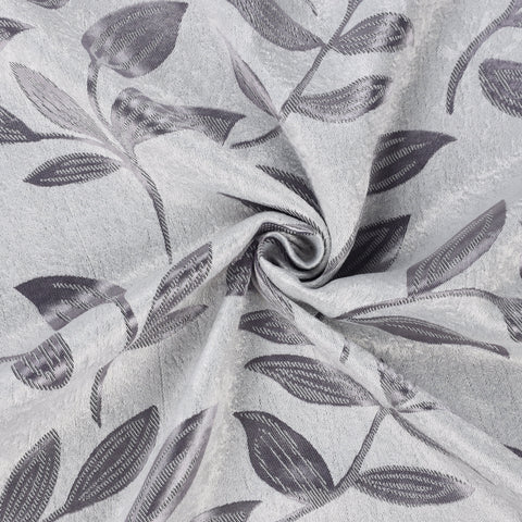 Leaves Room Darkening Washable Blackout Curtain Panels, Set of 2