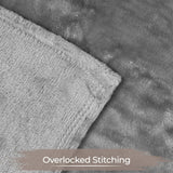 Superior Fleece Plush Medium Weight Fluffy Soft Decorative Throw