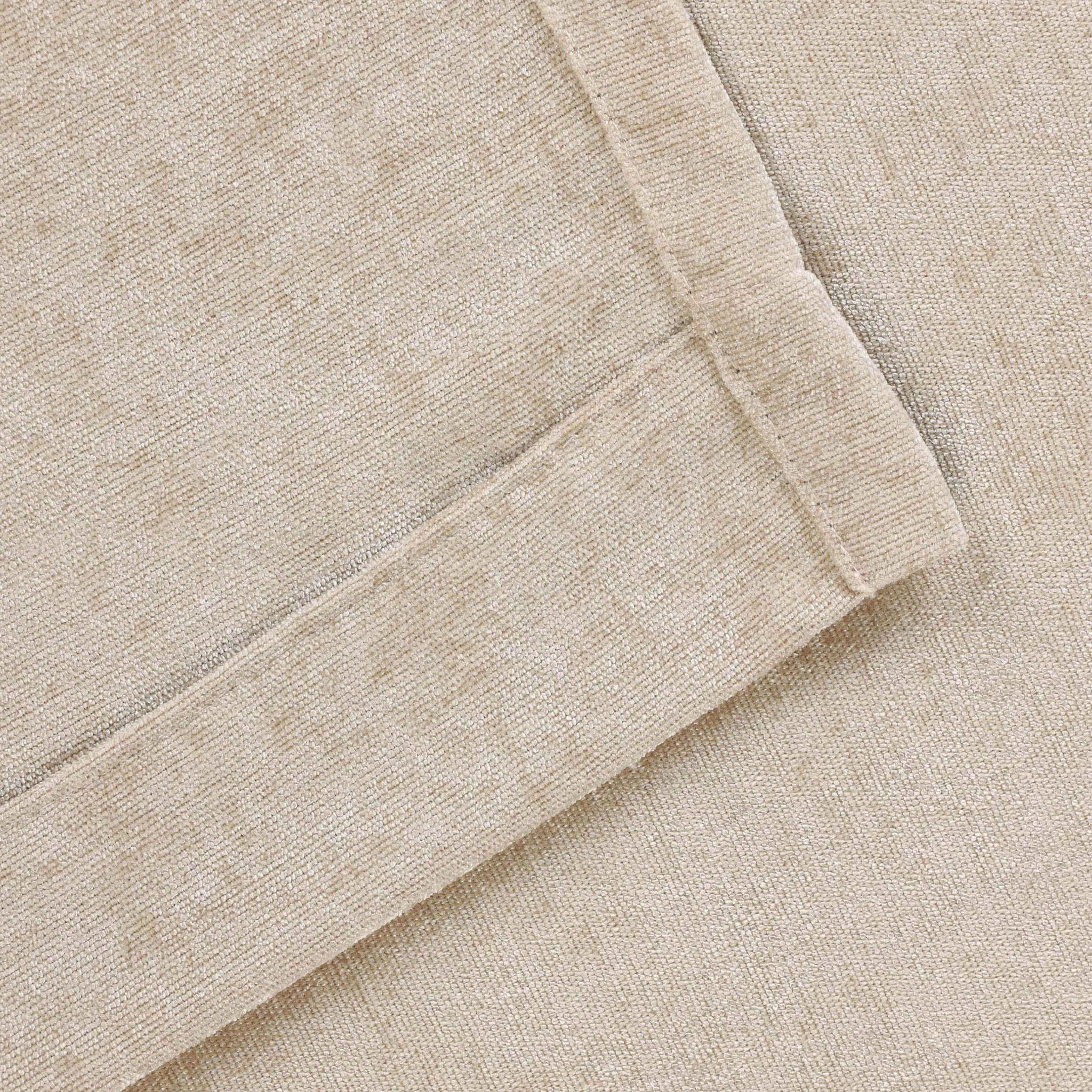 Noor Semi-Blackout Chenille Washable Grommet Curtains, Set of 2 Panels