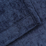 Noor Semi-Blackout Chenille Washable Grommet Curtains, Set of 2 Panels