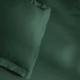 Egyptian Cotton 300 Thread Count Solid Luxury Duvet Cover Set