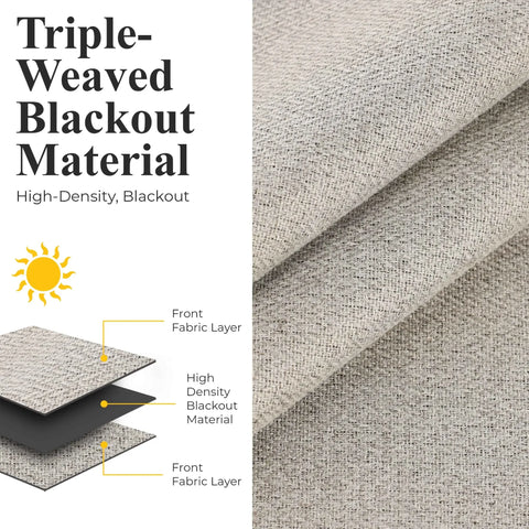 100 % Blackout Curtains Grommet Machine Washable 2 Panels Nyan