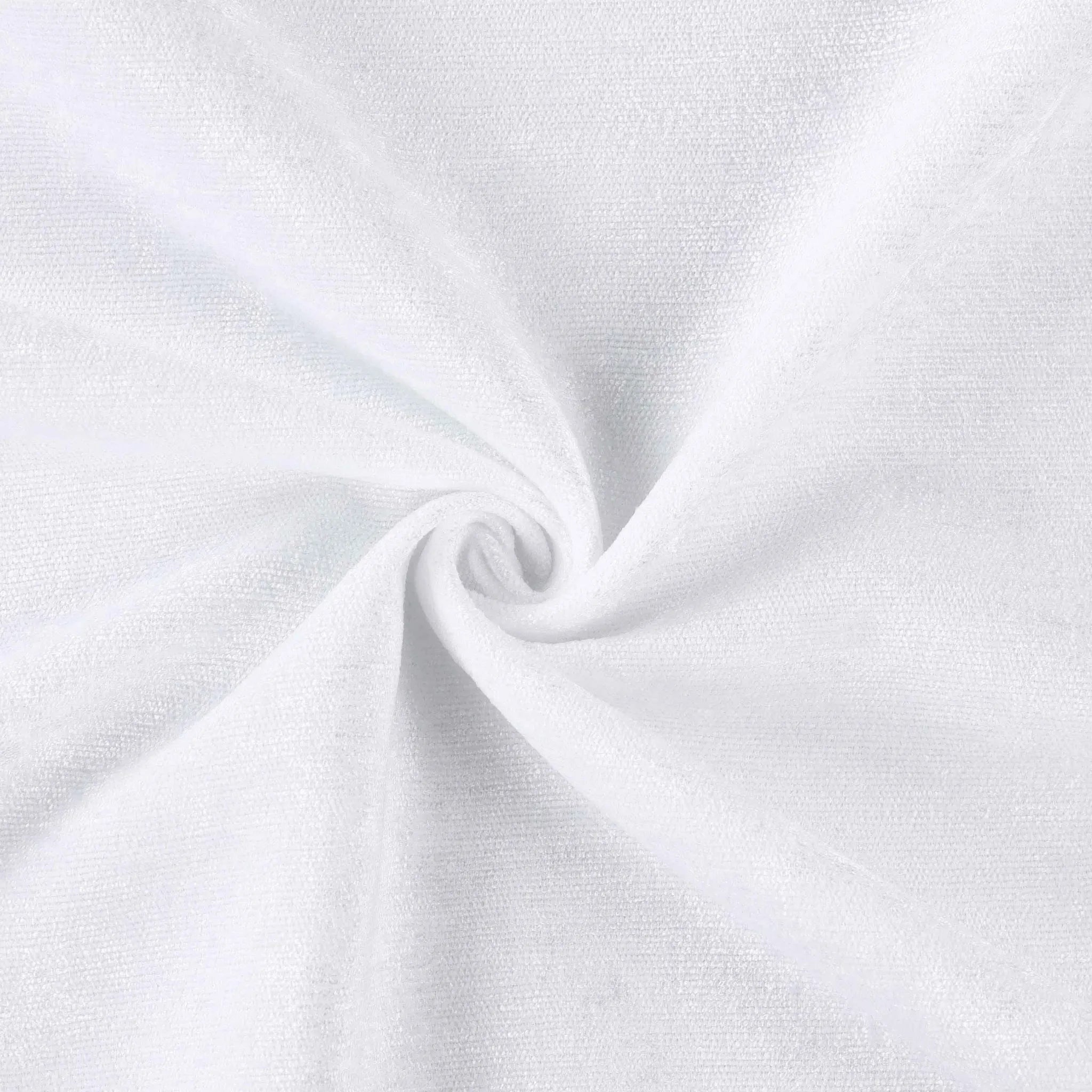 Noor Semi-Blackout Chenille Washable Grommet Curtains, Set of 2 Panels