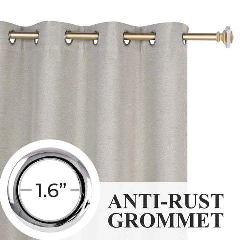100 % Blackout Curtains Grommet Machine Washable 2 Panels Nyan