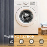 Neal 100% Blackout Machine Washable Grommet Curtains, Set of 2 Panels