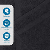 Cotton Eco-Friendly Bathroom Essentials 2 Piece Bath Sheet Set