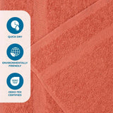 Cotton Eco-Friendly Bathroom Essentials 2 Piece Bath Sheet Set