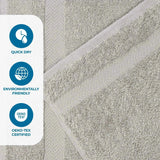 Eco-Friendly Cotton 8 Piece Hand Towel Set