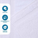 Eco-Friendly Cotton Absorbent Assorted 12 Piece Towel Set