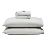 600 Thread Count Cotton Blend Bed Sheet Set - Imperia Embroidered Hem
