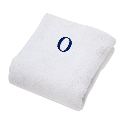 Cotton Monogrammed Patio Chaise Lounge Chair Cover